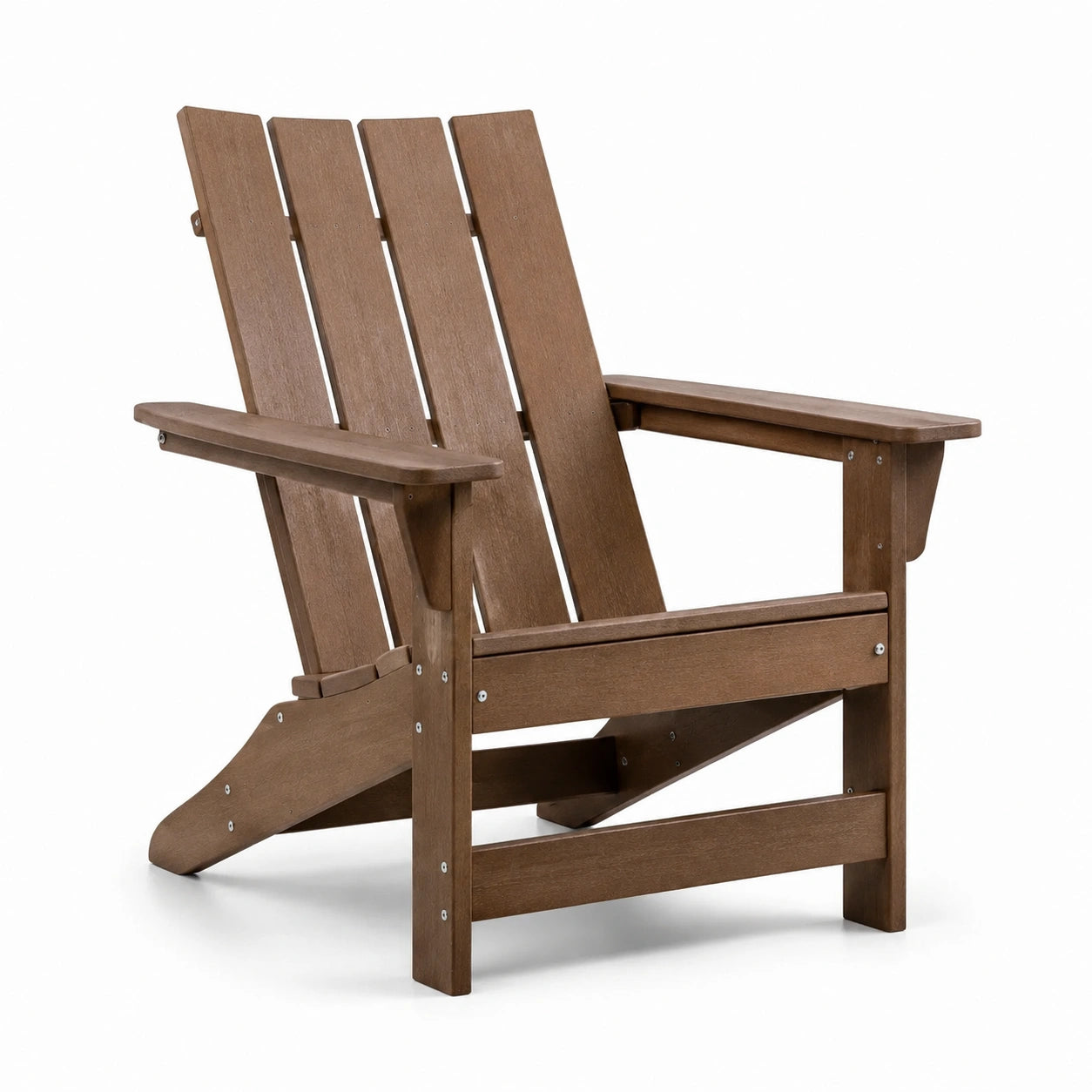 Fauteuil Adirondack en Bois Marron d'Extérieur